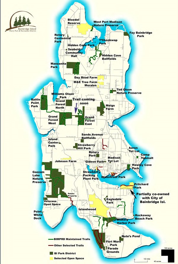 map of bainbridge island